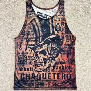 Mens Rock-n-Roll Tank Top. Chaquetero. Brand New